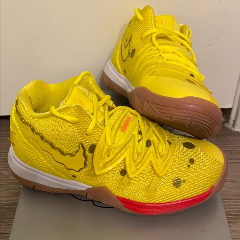 Kyrie 5 Spongebob Preschool Shoes